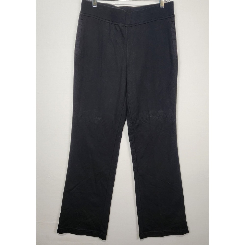 Lauren Ralph Lauren Women's Casual Sporty Minimalist Sweatpants Black‎ Size M